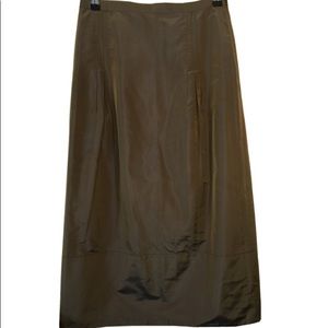 MIU MIU By PRADA TAFFETA SILK SKIRT Sz 44 DIY item